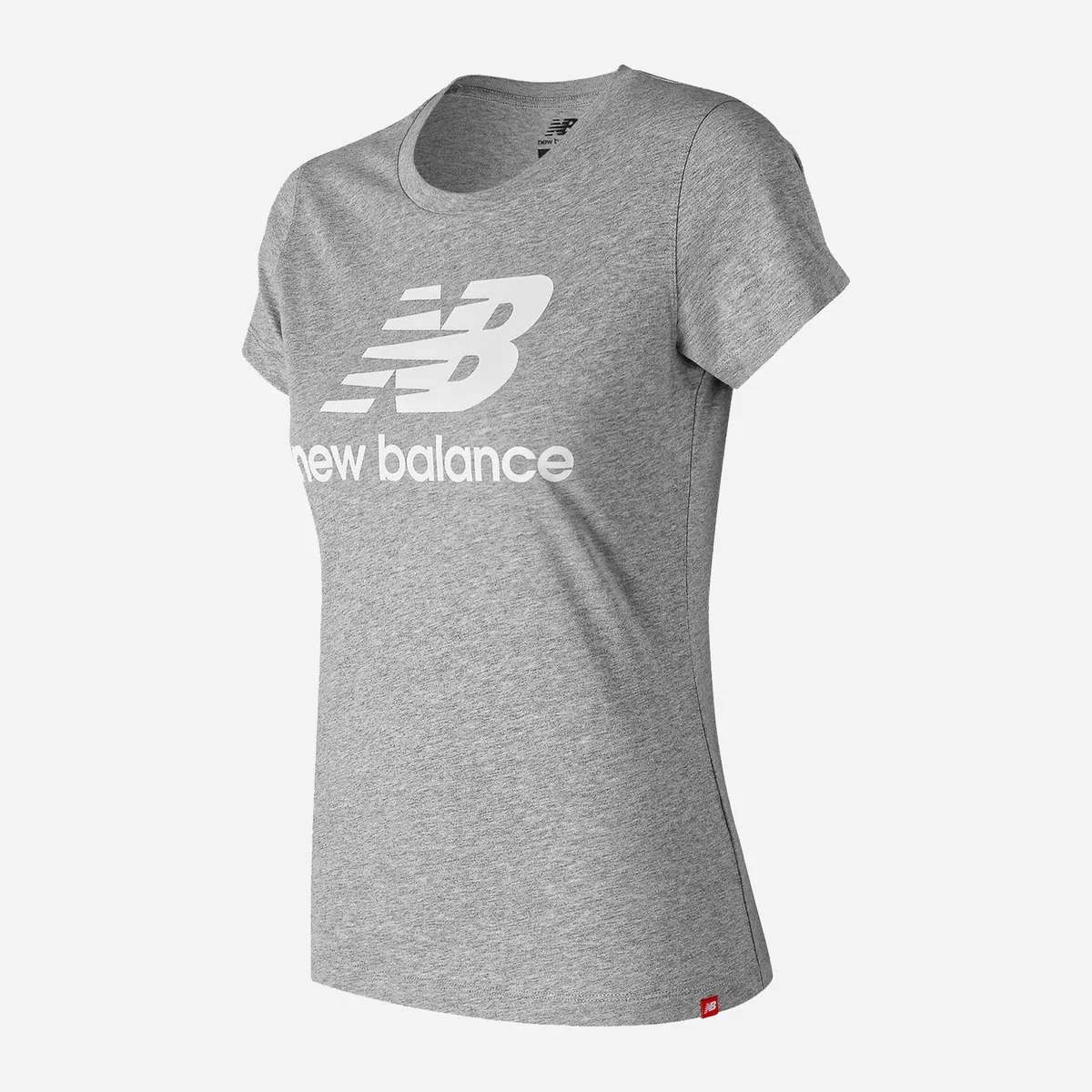 Футболка жіноча New Balance Essentials Slacked Logo (WT91546AG)