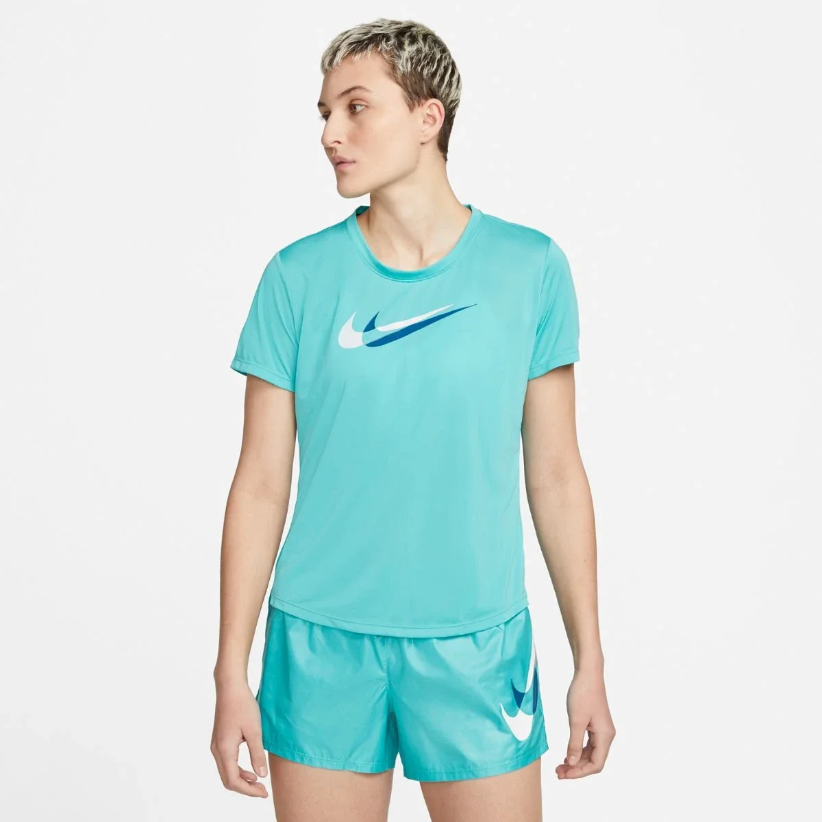 Футболка жіноча Nike Dri-Fit Swoosh Run Light Blue (DD6478-392)