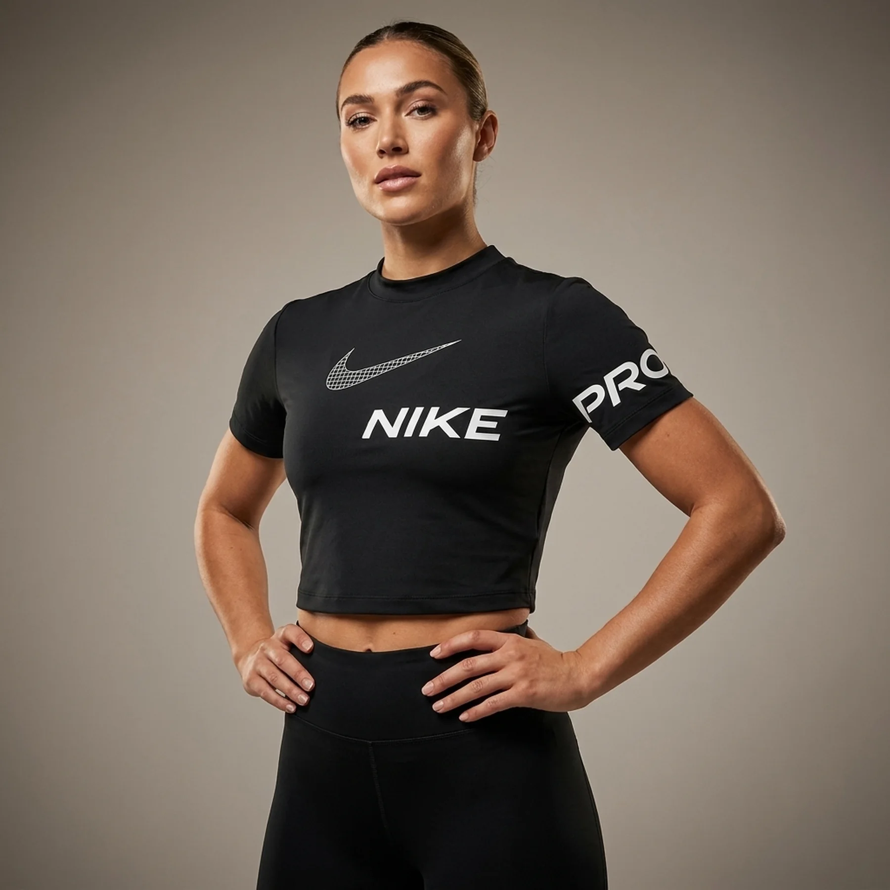 Футболка жіноча Nike Np Df Grx Ss Crop Top (DX0078-010)
