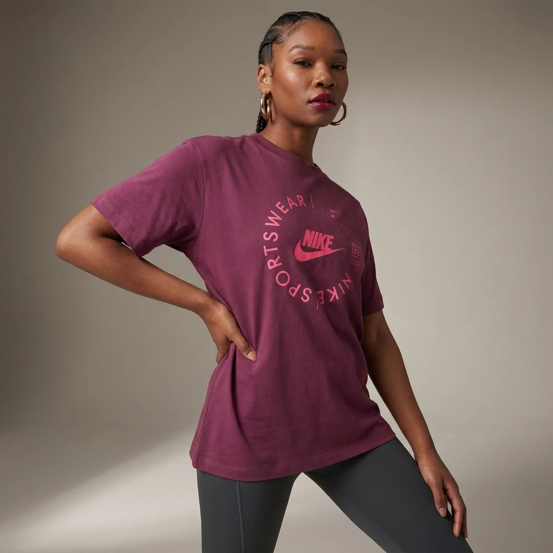 Футболка жіноча Nike Nsw Tee Bf Prnt Su (FD4235-653)
