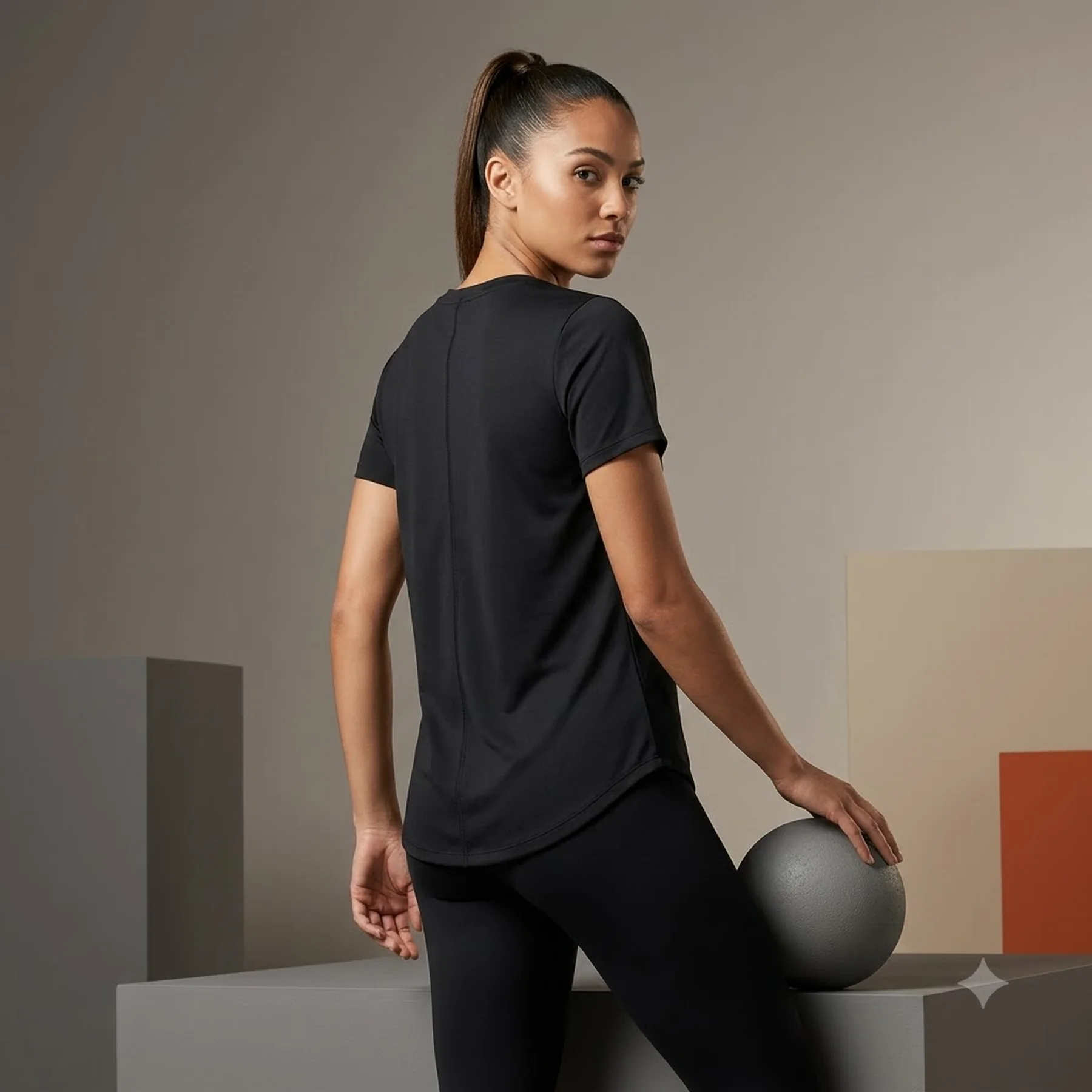 Футболка жіноча Nike One Luxe Dri-Fit Ss Standard Top (DD0618-010)