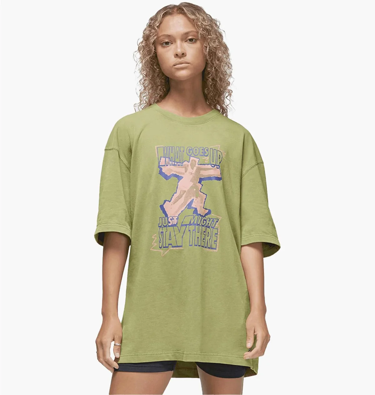 Футболка жіноча Nike Oversized Short Sleeve Tee Heritage Olive (FD7208-340)
