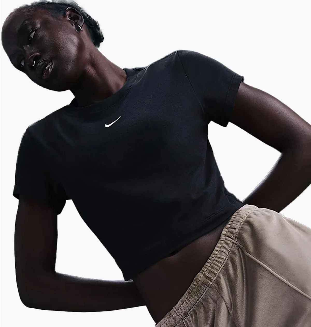 Футболка жіноча Nike Sportswear Chill Knit Black (HF9538-011)