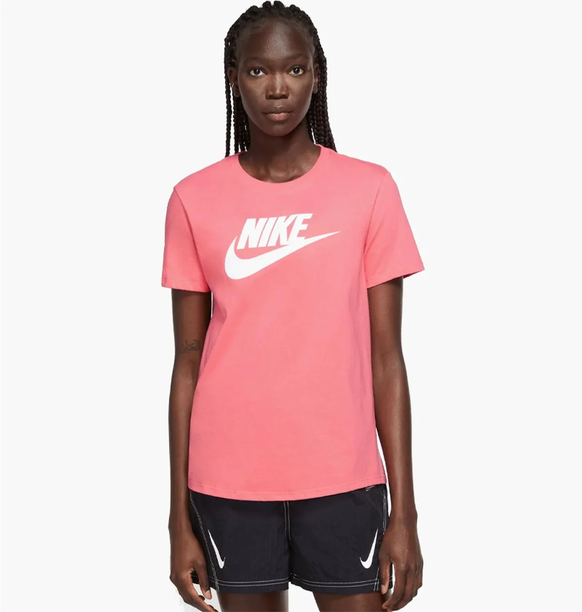 Футболка жіноча Nike Sportswear Essentials Women's Logo T-Shirt (DX7906-894)