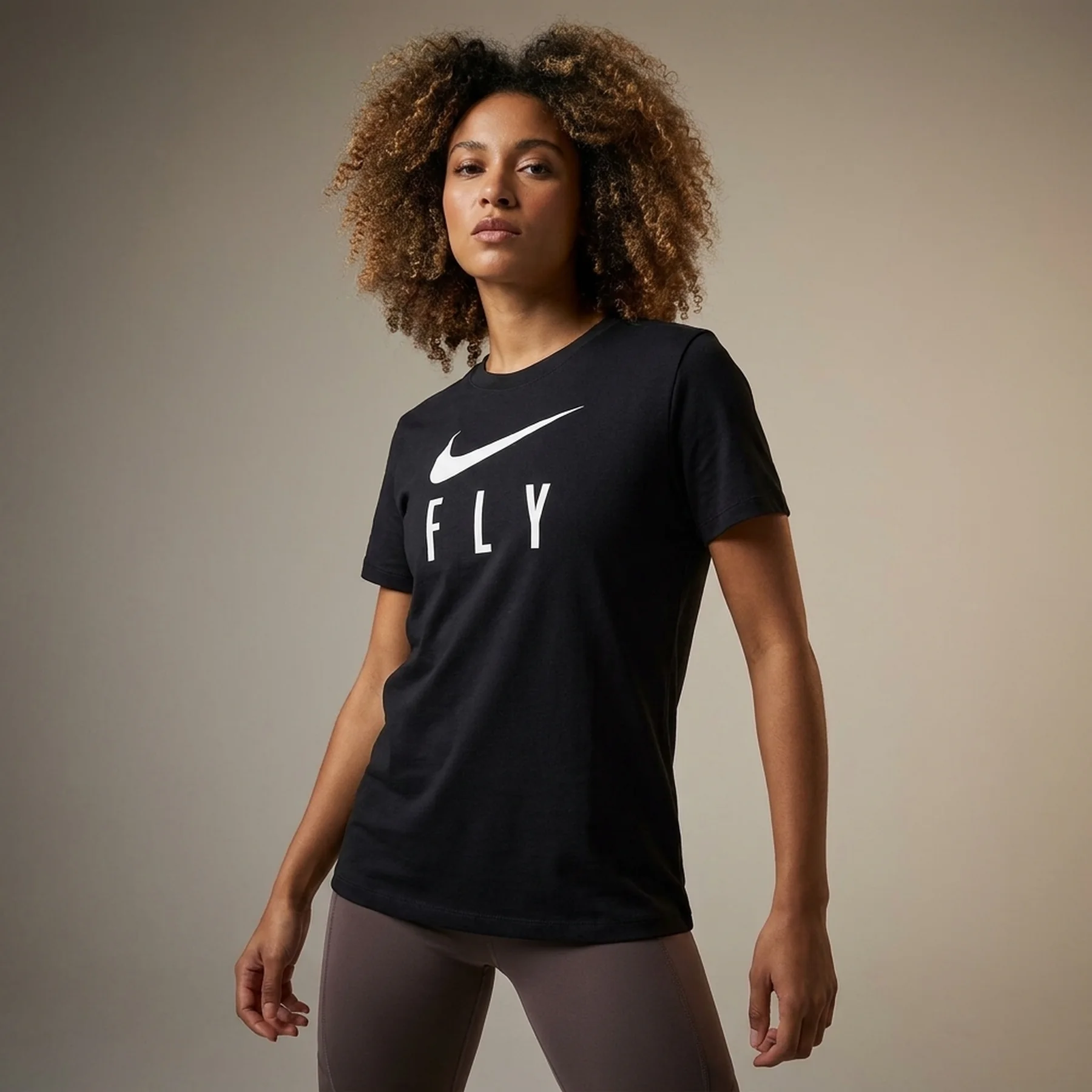 Футболка жіноча Nike W Nk Df Swoosh Fly Grx Tee (FQ6606-010)