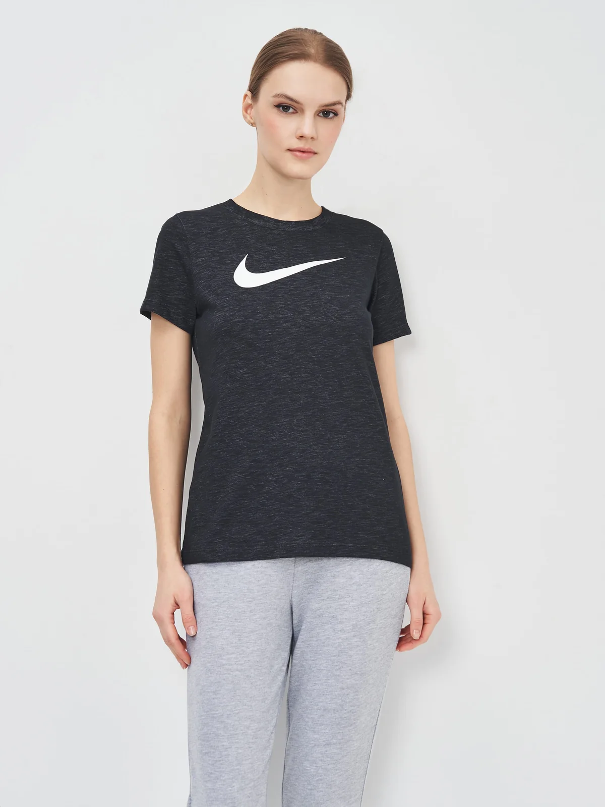 Футболка жіноча Nike W Nk Dry Tee Dfc Crew (AQ3212-010)