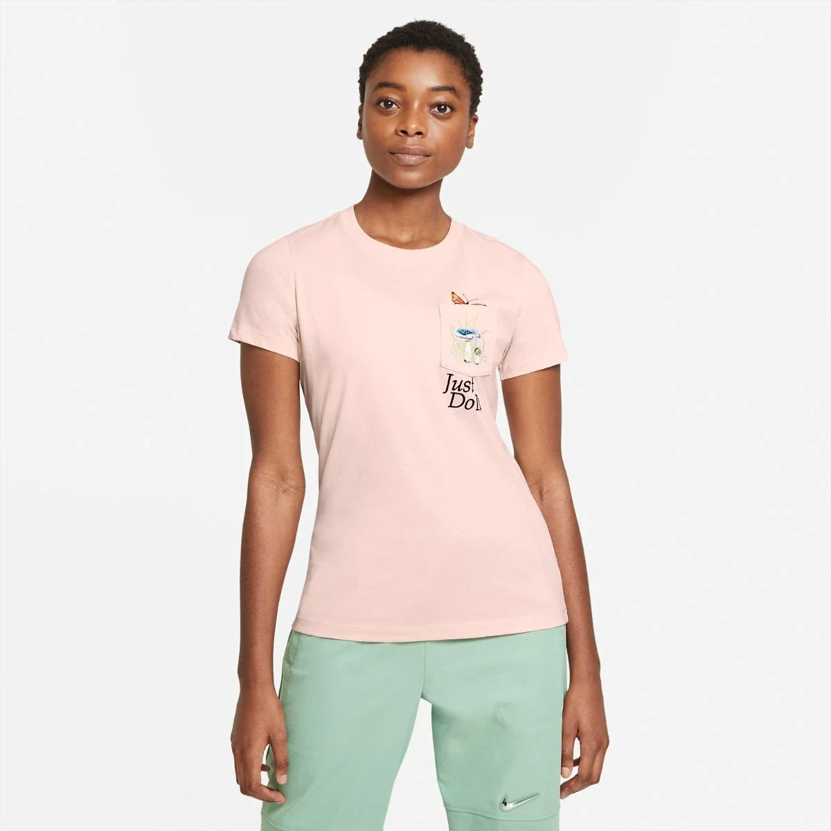 Футболка жіноча Nike W Nsw Tee Reg Ss Pkt Nature (DD1462-805)