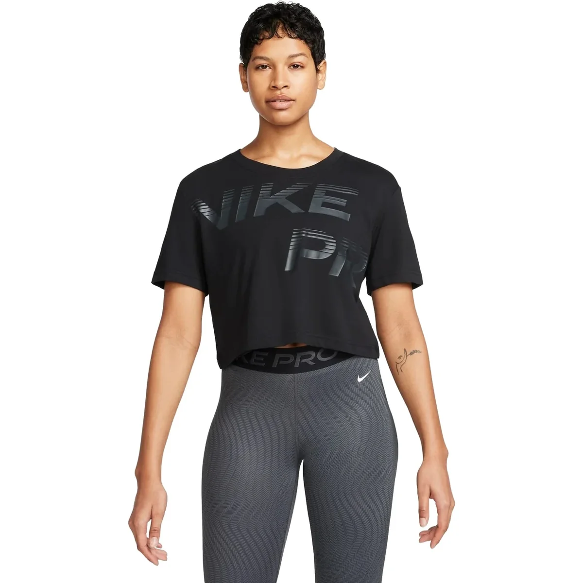 Футболка жіноча Nike W Pro Grx Ss (FQ4985-010)