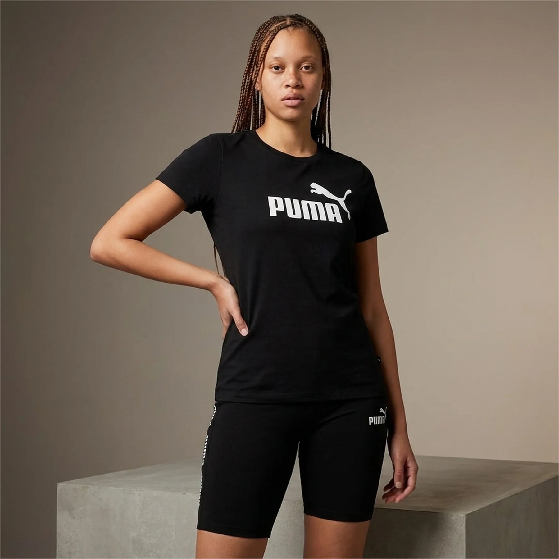 Футболка жіноча Puma Essentials Logo Tee (586295-01)