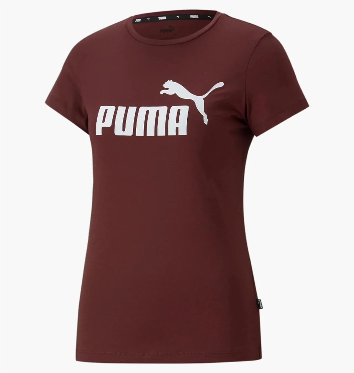 Футболка жіноча Puma Essentials Logo Tee Bordo (586775-50)