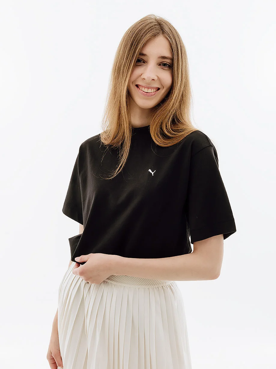 Футболка жіноча Puma Yona Sunp Mock Neck Tee (53797701)
