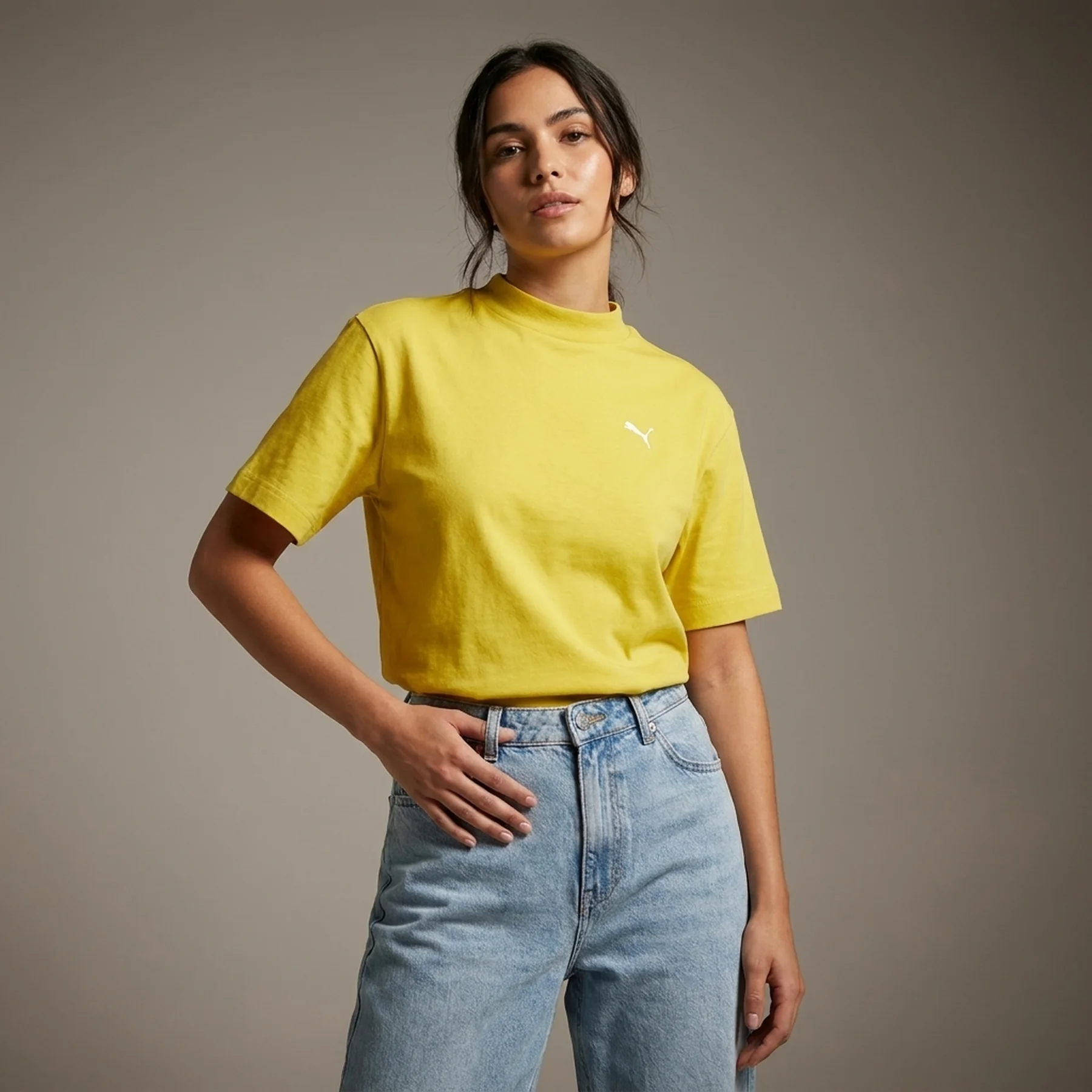 Футболка жіноча Puma Yona Sunpō Mock Neck Tee (53797741)