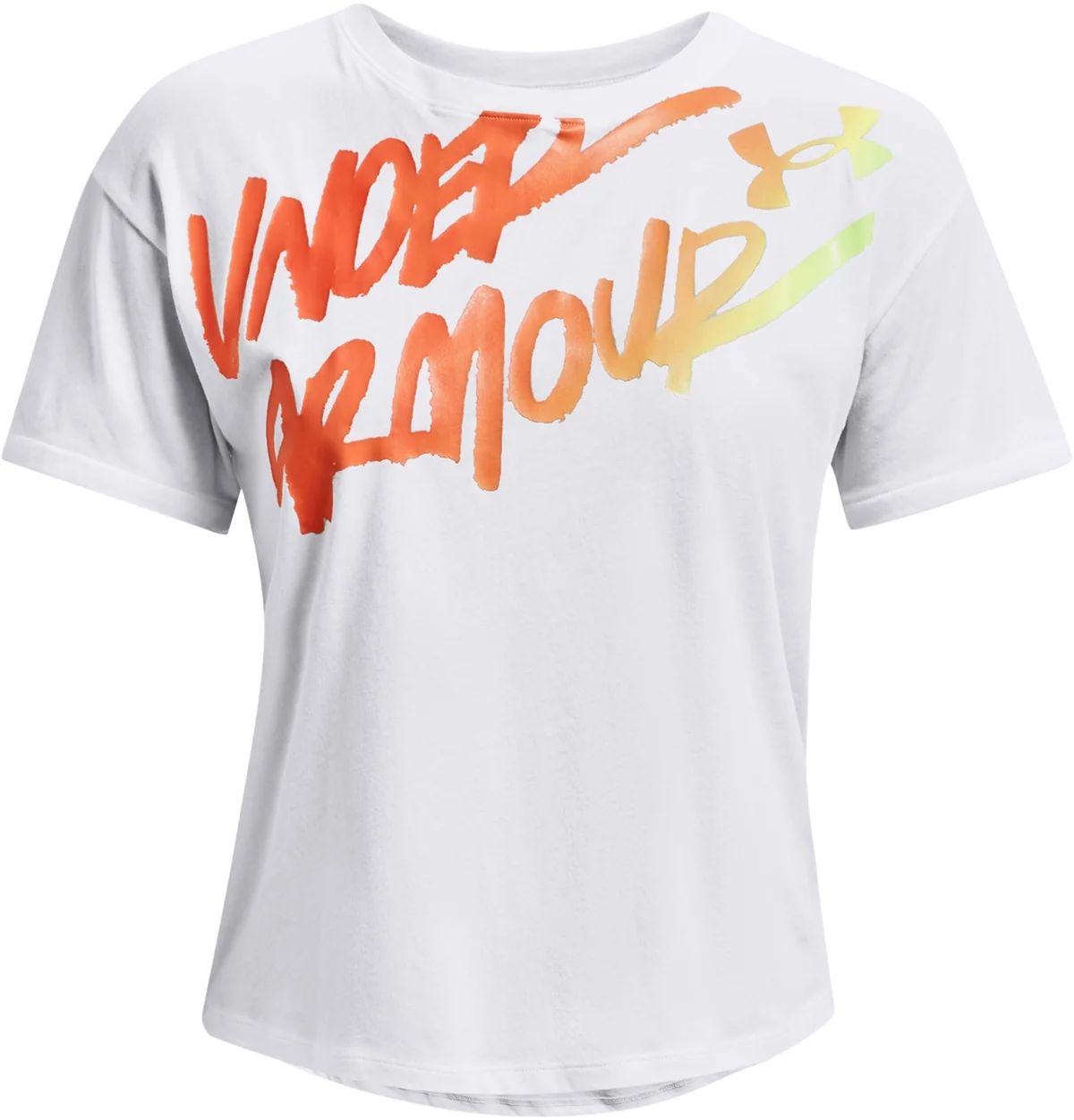 Футболка жіноча Under Armour Live Chroma Graphic Tee White (1366006-100)