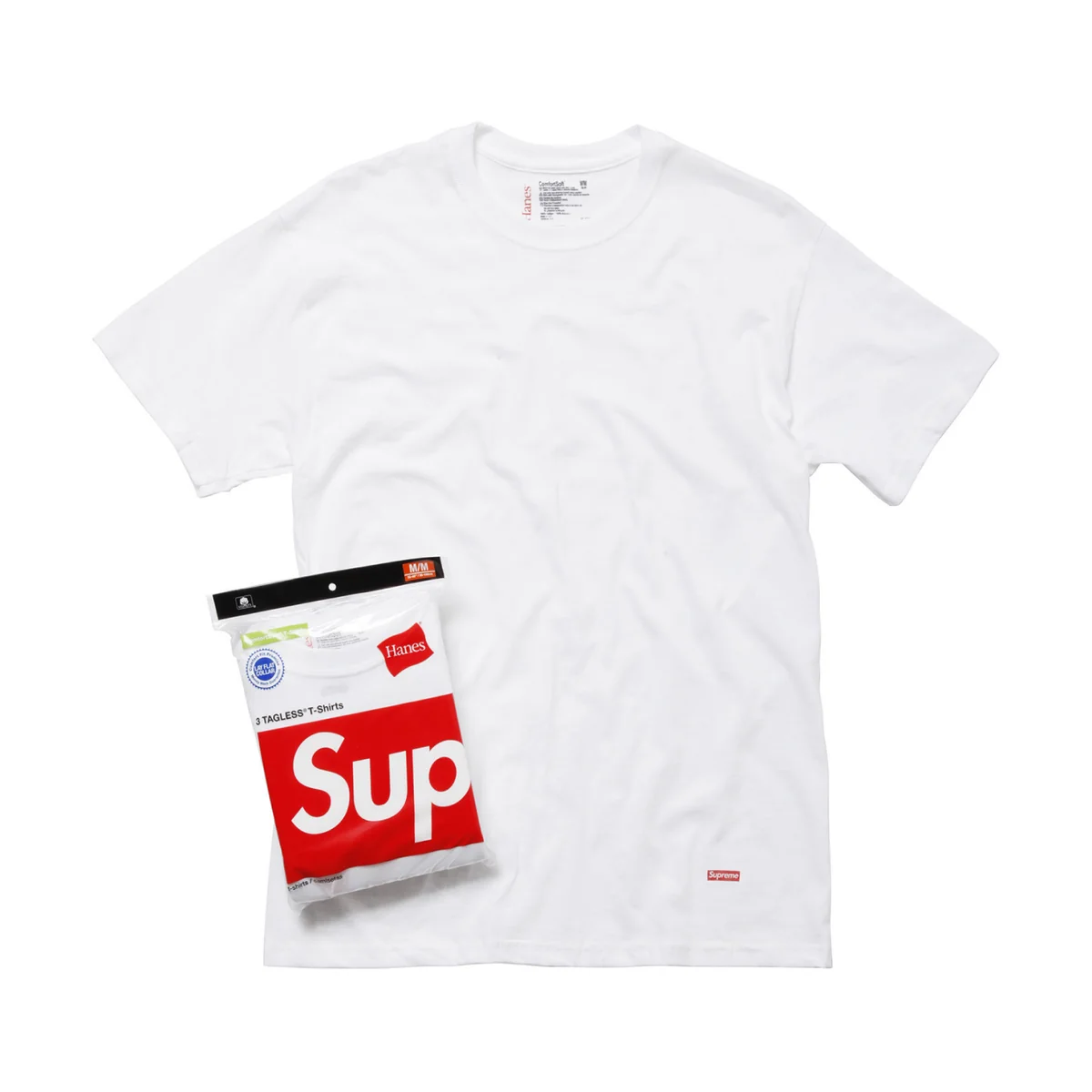Футболка Supreme/Hanes Tee