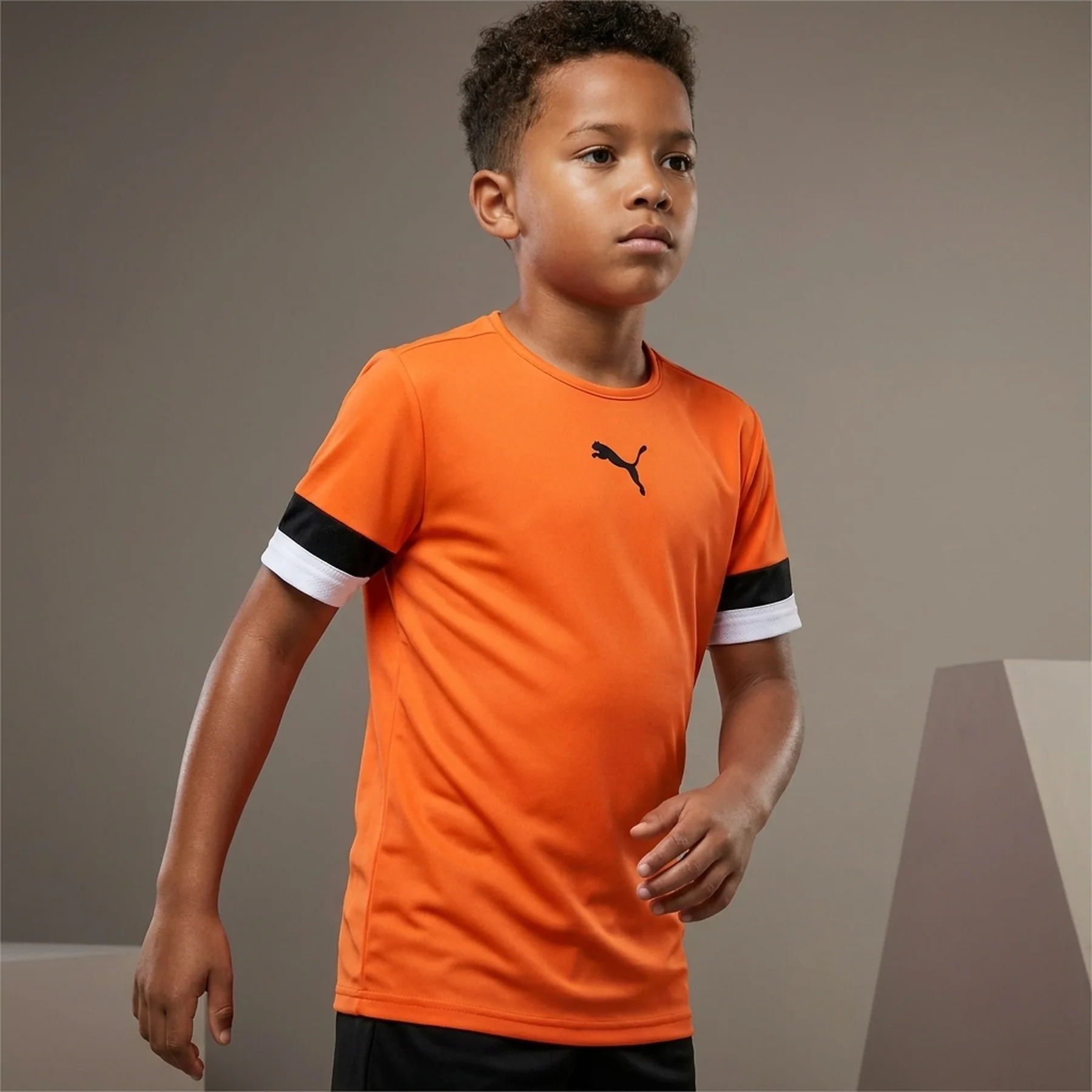Футболка Puma teamRISE Jersey Jr помаранчевий Діт 128 см