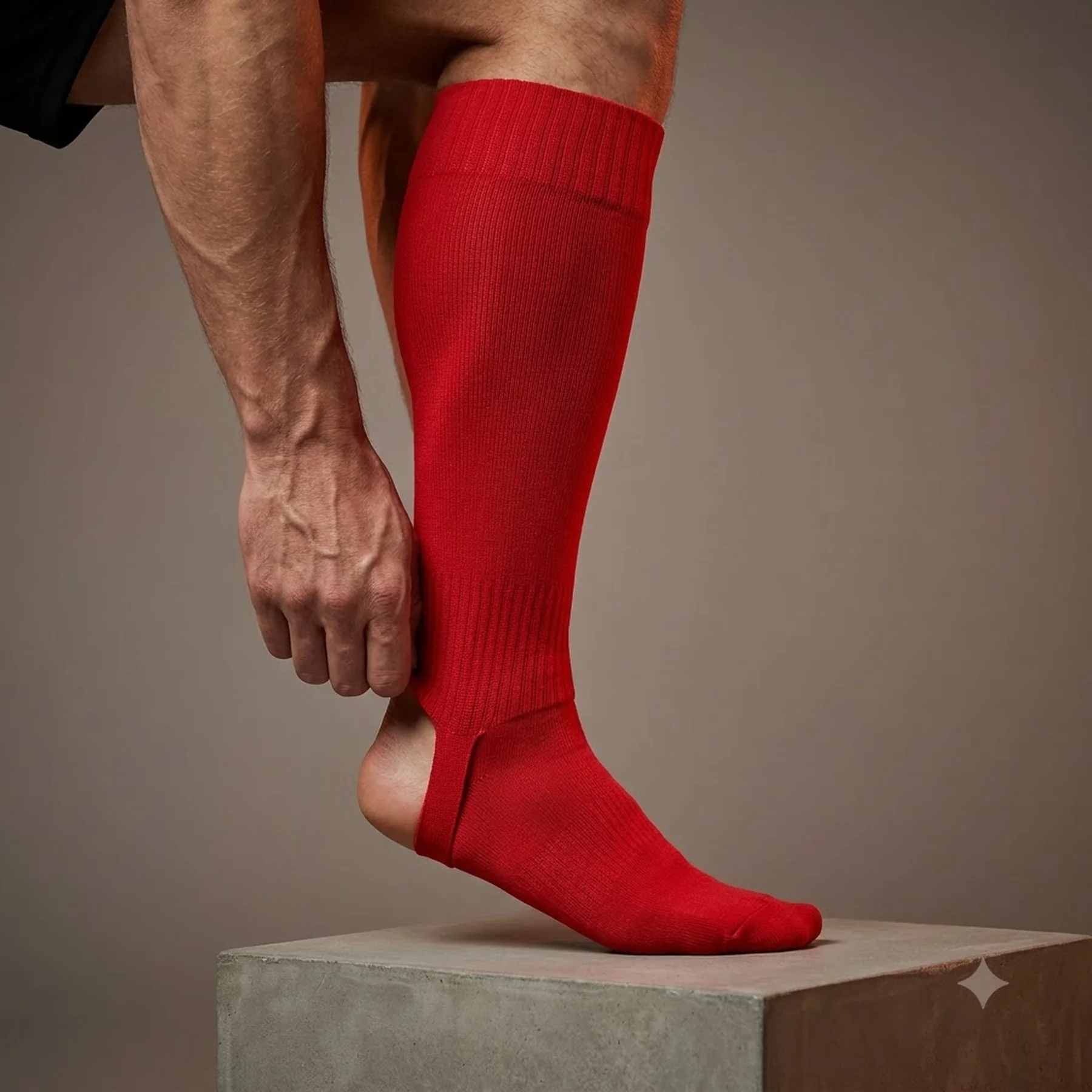 Футбольні гетри чоловічі Select Feetless Socks Без Шкарпетки (101222-012)