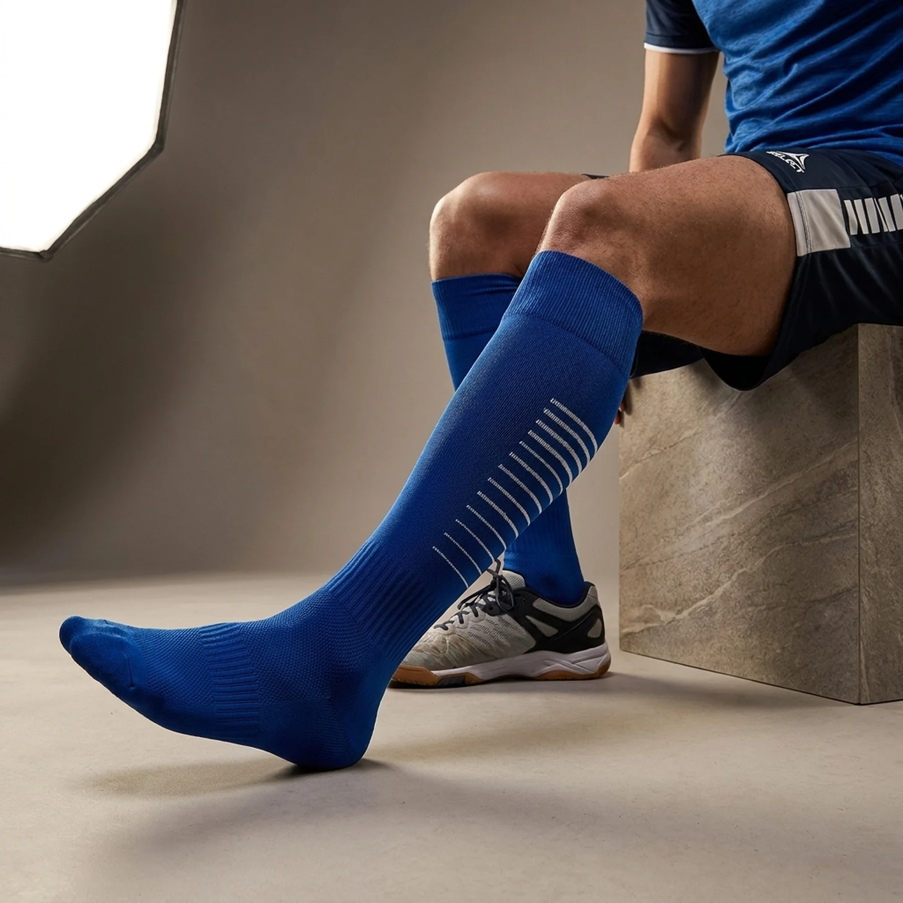 Футбольні гетри чоловічі Select Football Socks Stripes (101777-012)