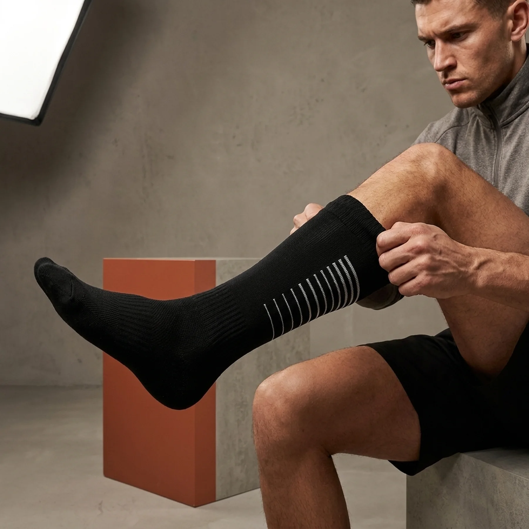 Футбольні гетри чоловічі Select Football Socks Stripes (101777-013)