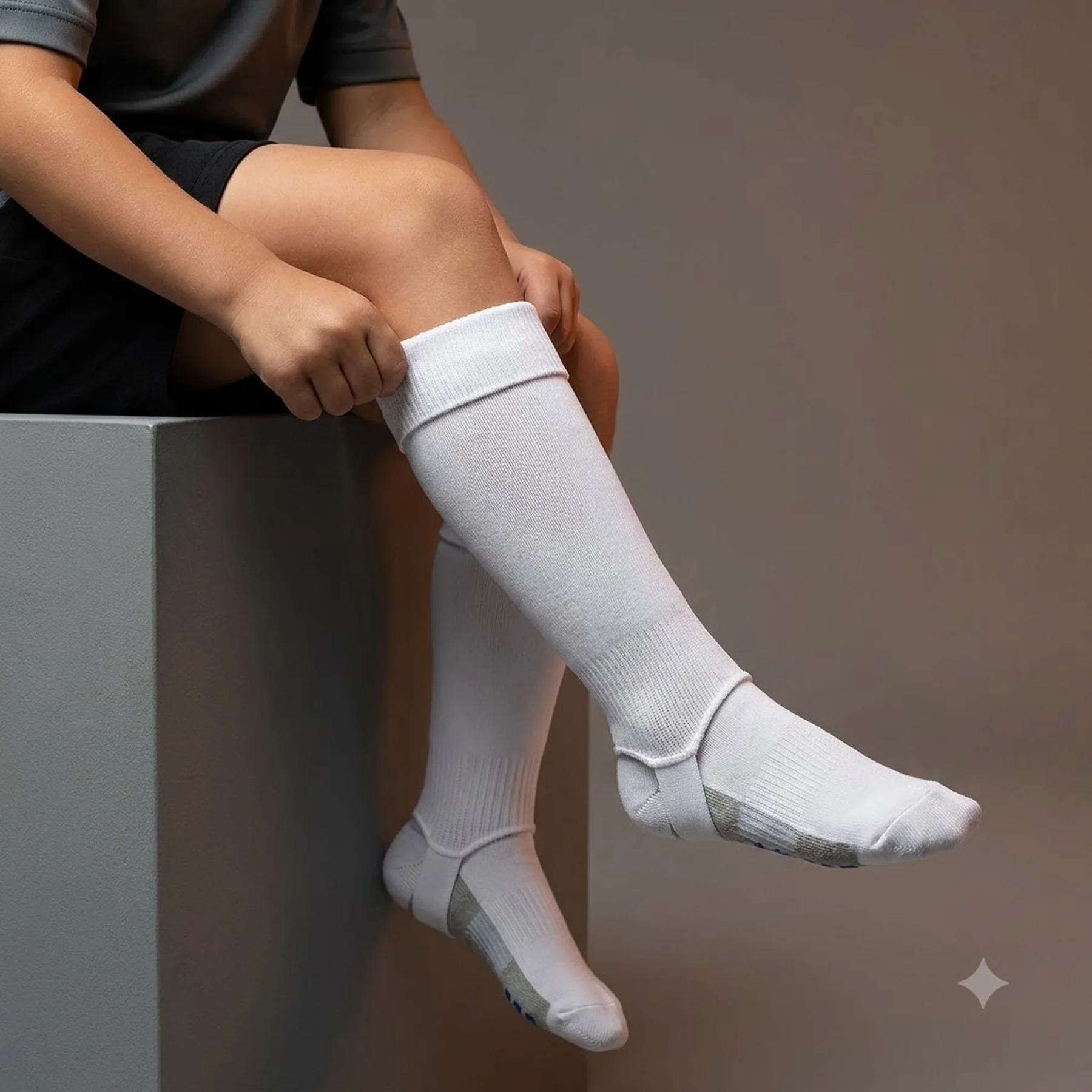 Футбольні гетри дитячі Jako Bambini Uni Без Шкарпетки (3415-00)