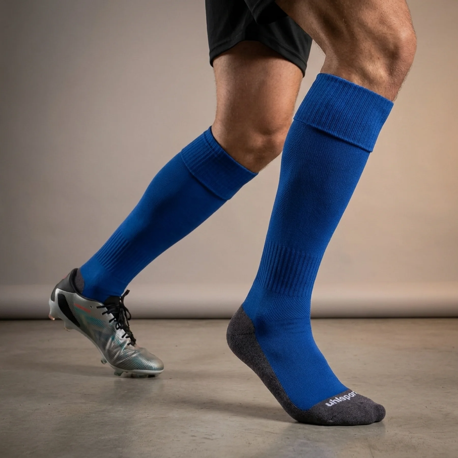 Футбольні гетри Uhlsport 120022, розмір 41-44 (сині)
