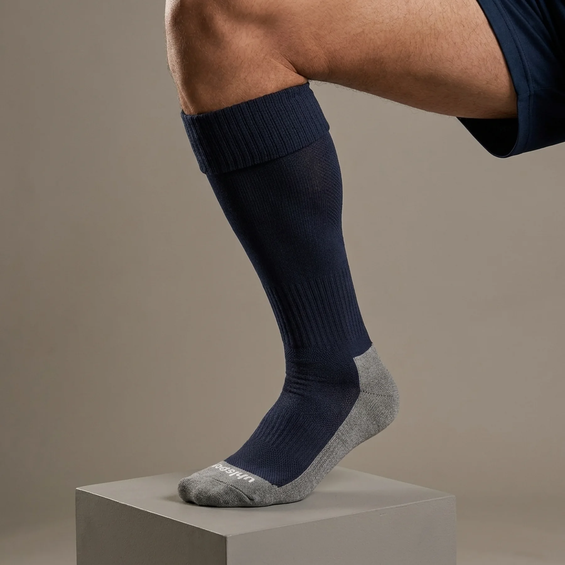 Футбольні гетри Uhlsport 120023, розмір 41-44 (темно-сині)