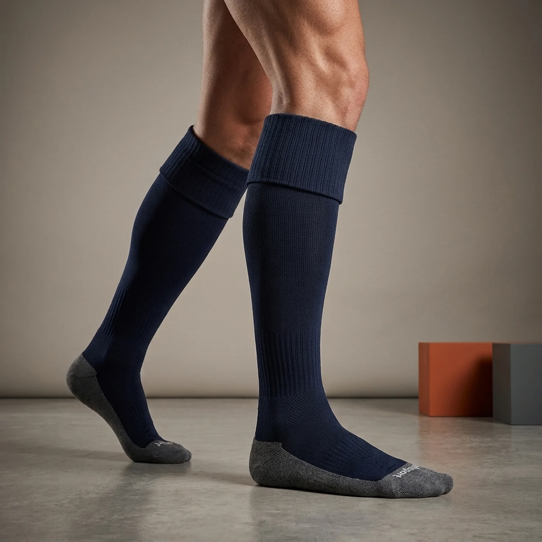 Футбольні гетри Uhlsport 124000, розмір 33-36 (сірі)