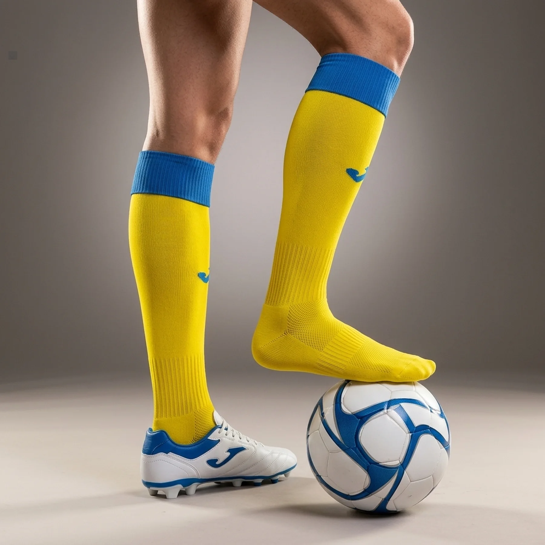 Футбольні гетри унісекс Joma Calcio 24 Yellow (400022.900)