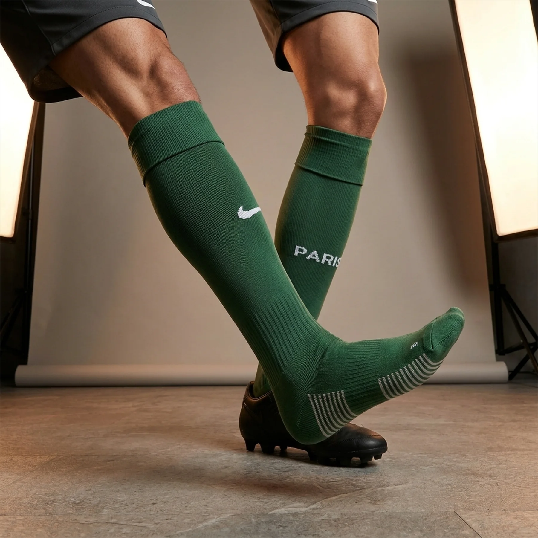Футбольні гетри унісекс Nike Psg U Strike Kh Hagk Green (DX2826-365)
