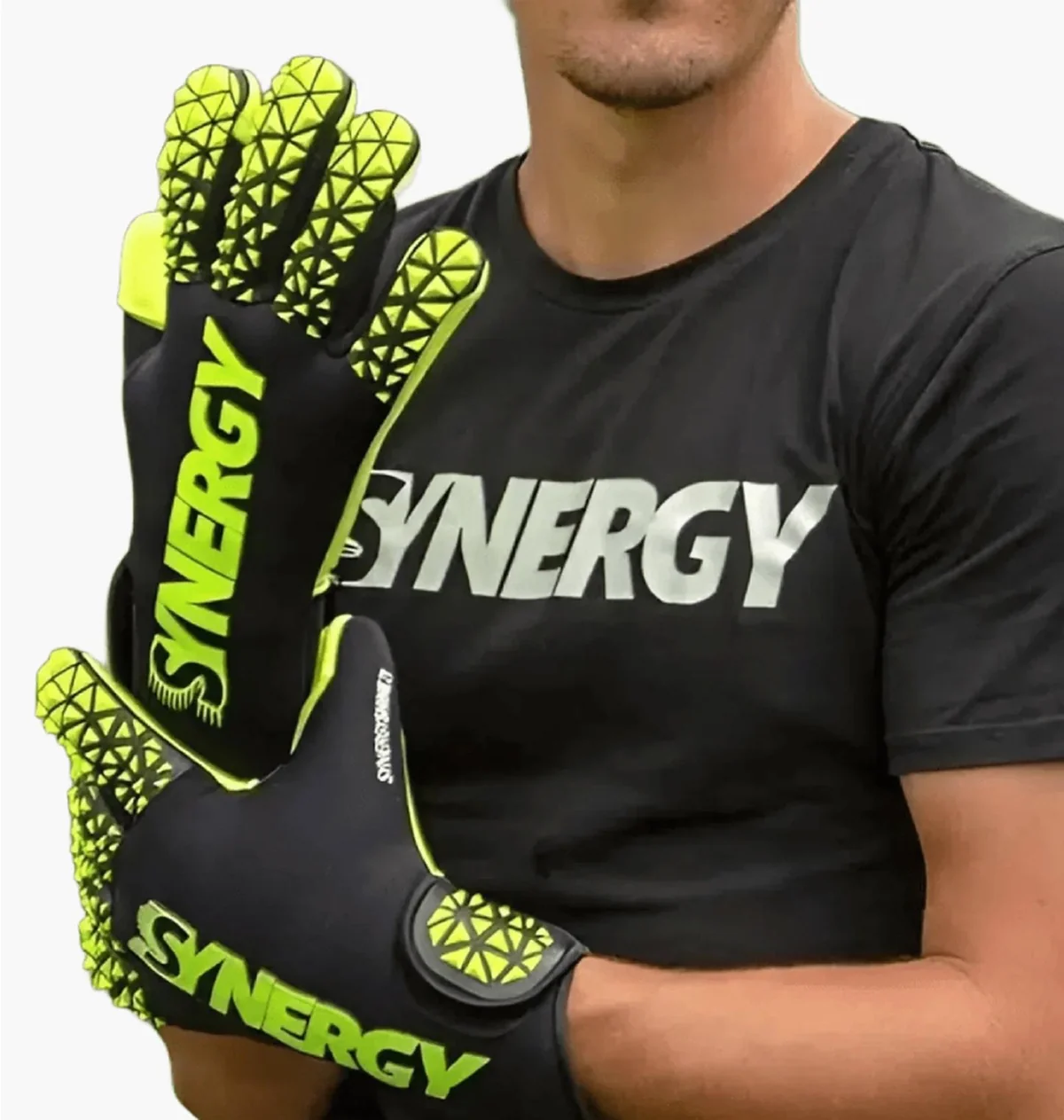 Футбольні рукавиці дитячі Synergy Dark Shin Black (SY2506)