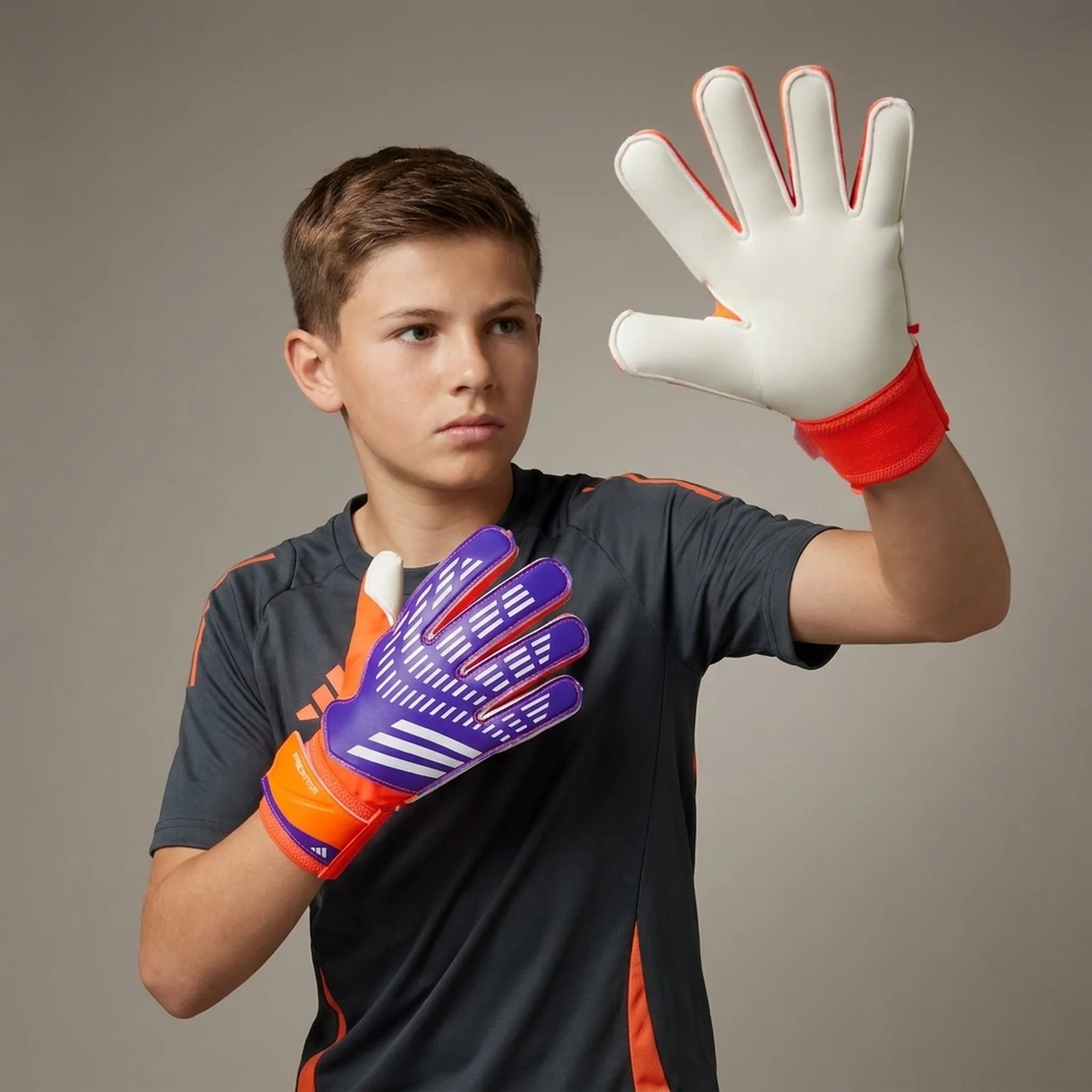 Футбольні рукавиці унісекс Adidas Predator Gl Trn Jr (IX3872)