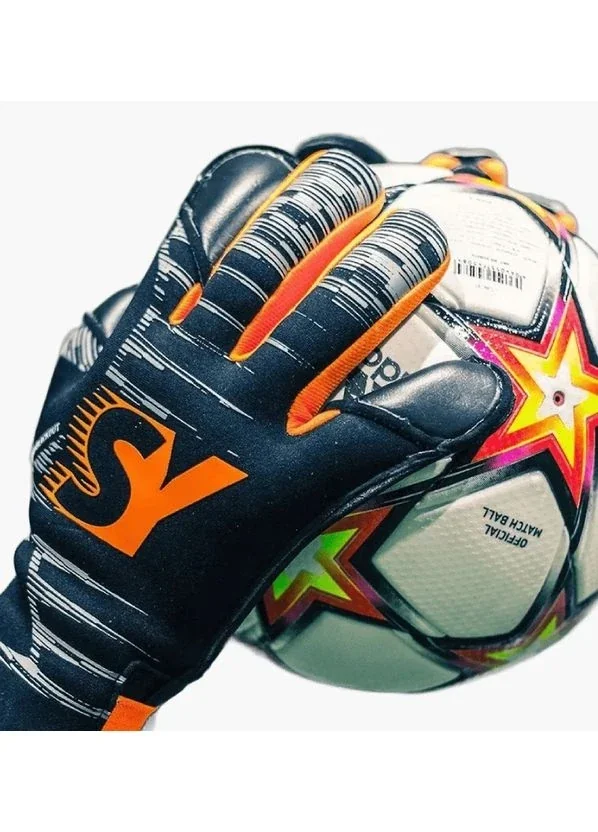 Футбольні рукавиці унісекс Synergy Famous Blackout Black (SY2503)