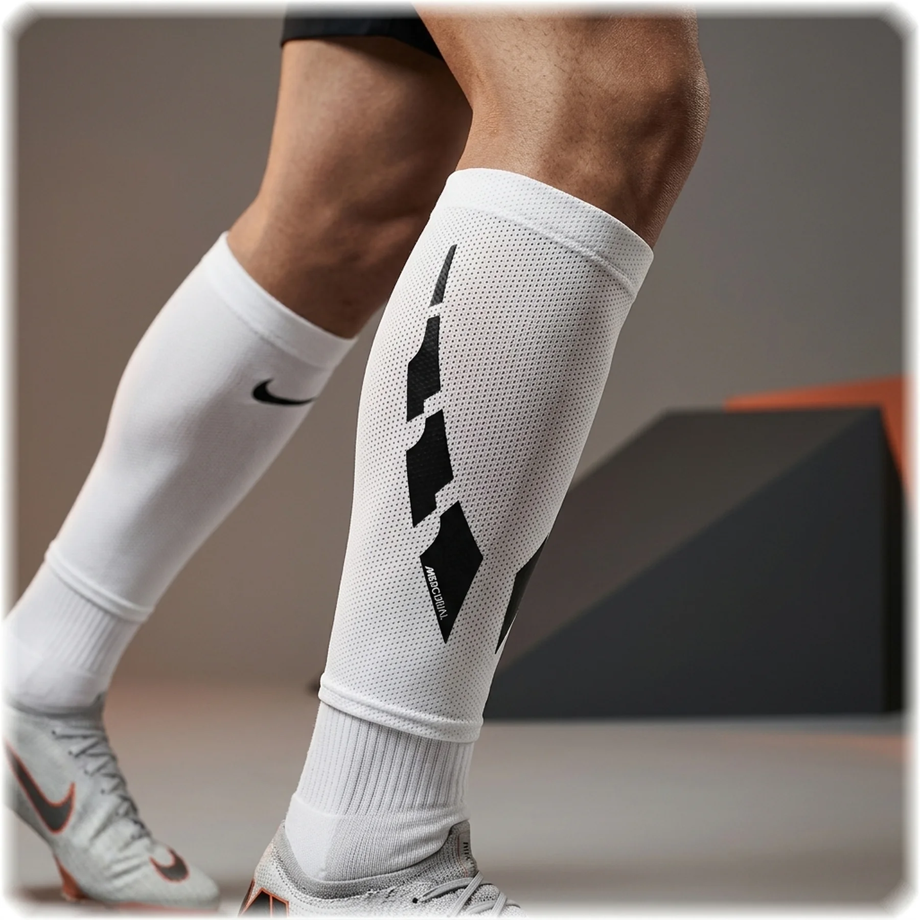 Футбольні щитки унісекс Nike Guard Lock Elite Sleeve (SE0173-103)