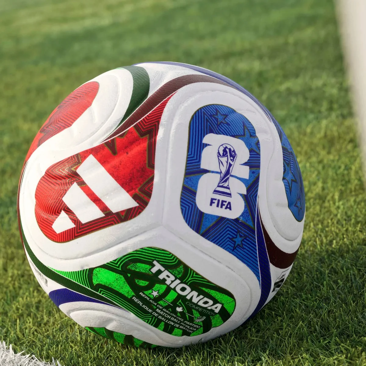 Футбольний м'яч Adidas FIFA World Cup 26™ Trionda Competition Ball (JD8031), розмір №5