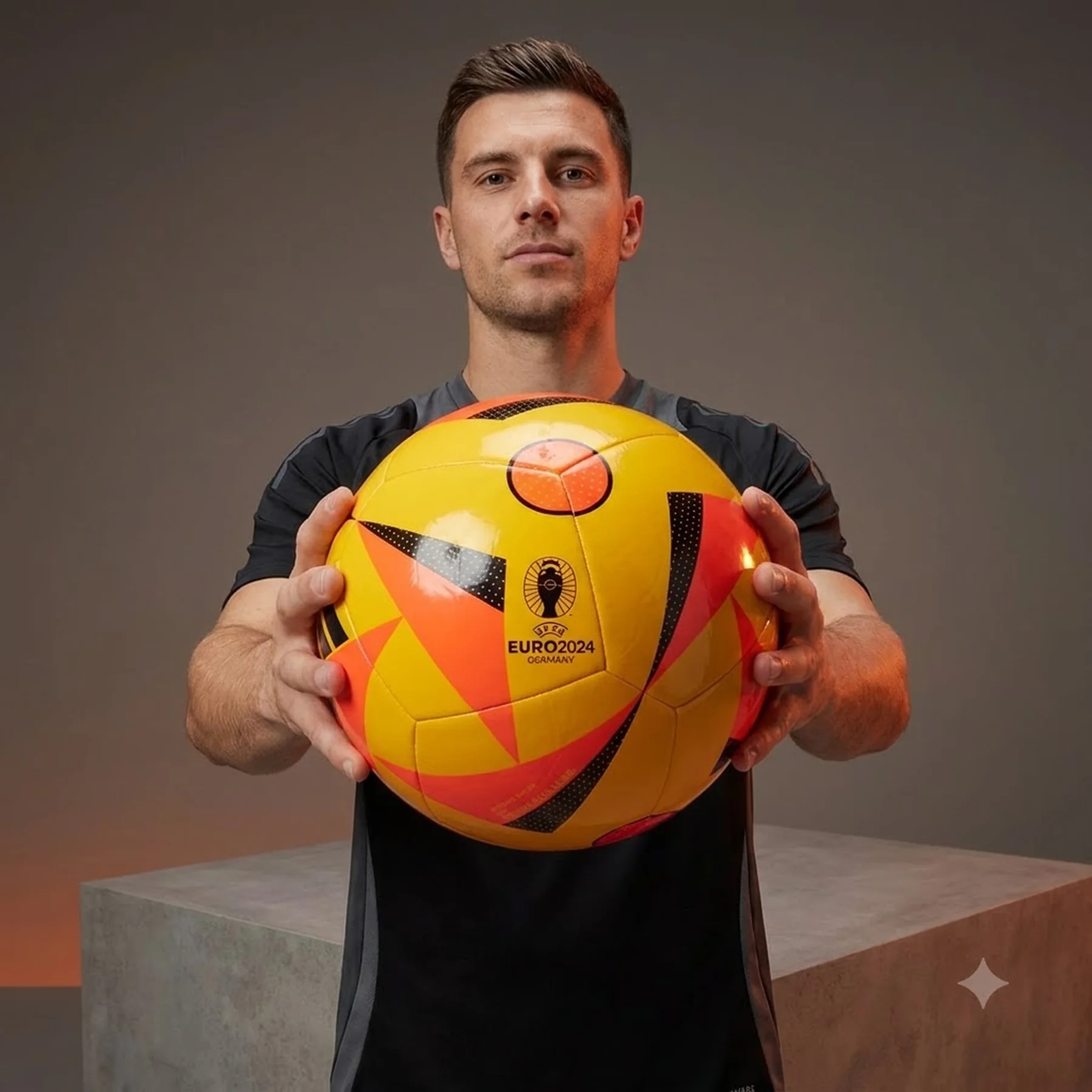 Футбольний м'яч Adidas Fussballliebe Euro 2024 Club IP1615, розмір №5