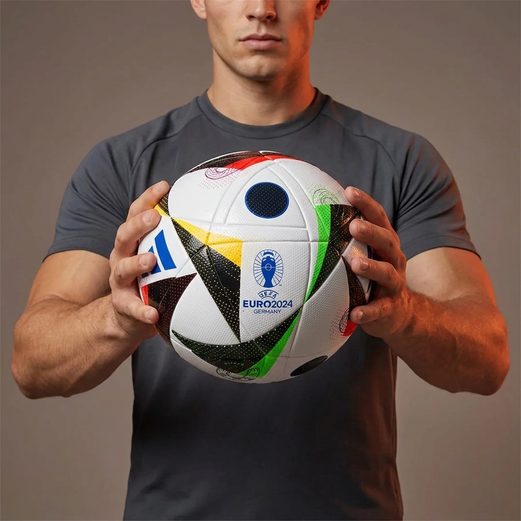 Футбольний м'яч Adidas Fussballliebe Euro 2024 League Box IN9369, розмір №5