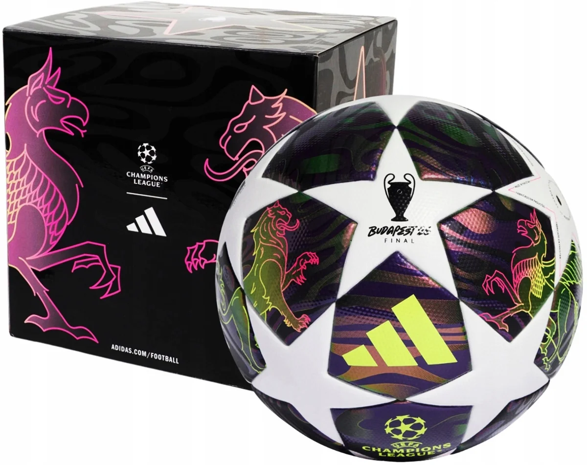 М'яч Adidas Champions League 25/26 Final League Box JX9101 — Футбол