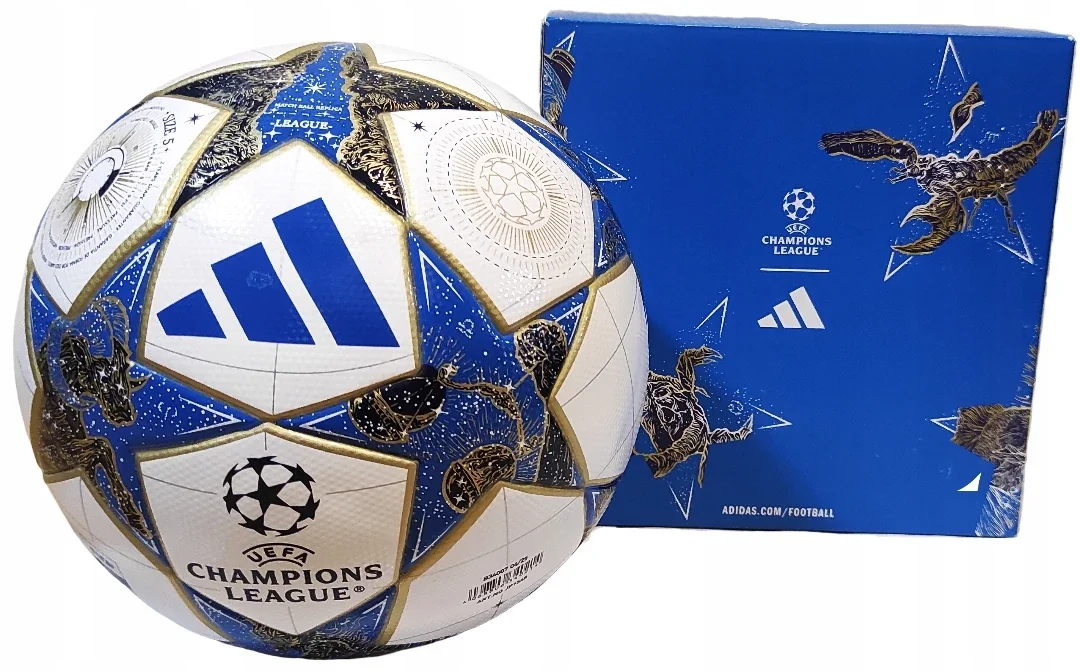 Футбольний м'яч Adidas UCL League BOX 2025 JP1548, розмір №5 — Спортивні аксесуари