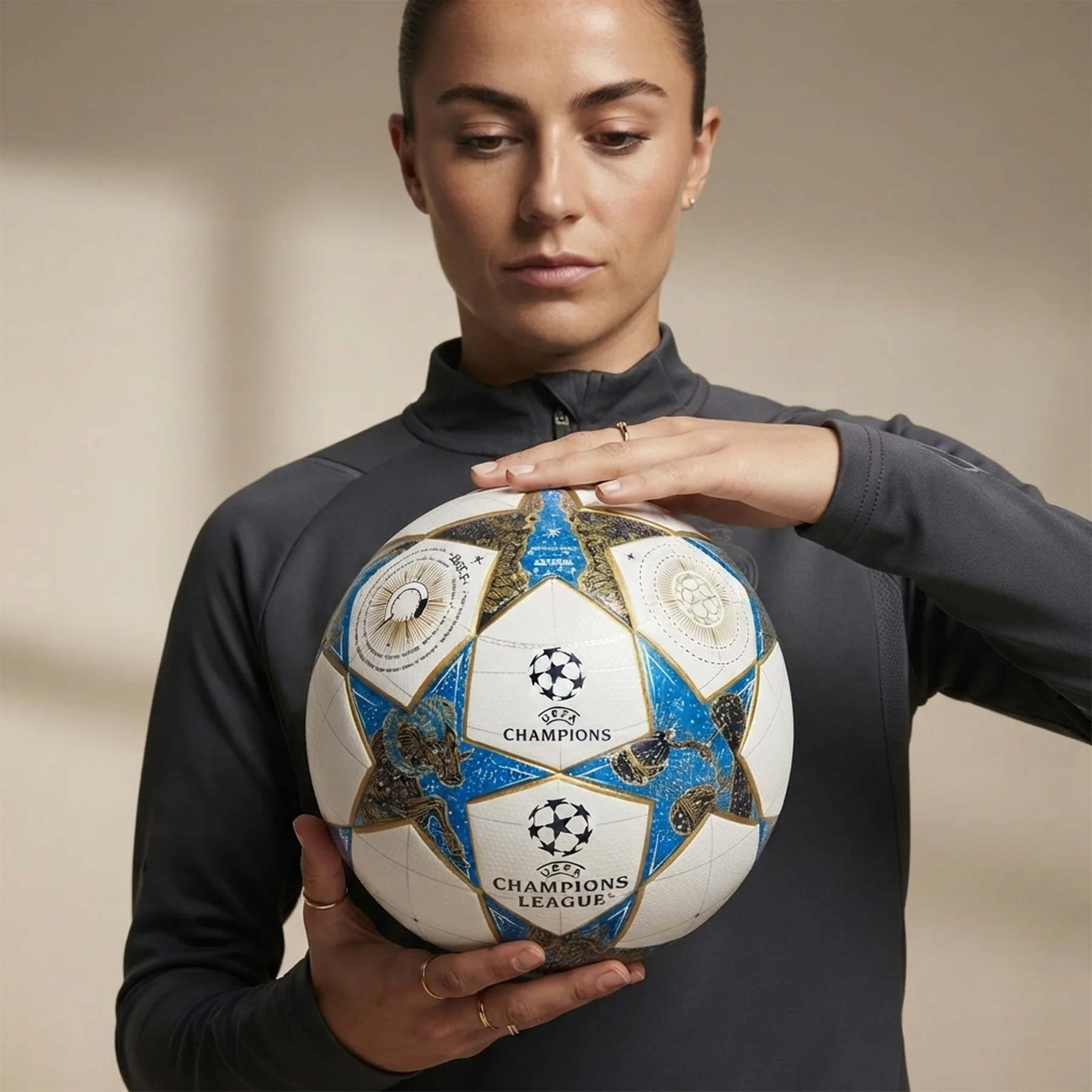 Футбольний м'яч Adidas UCL League Stage 25/26 JP1540, розмір №4