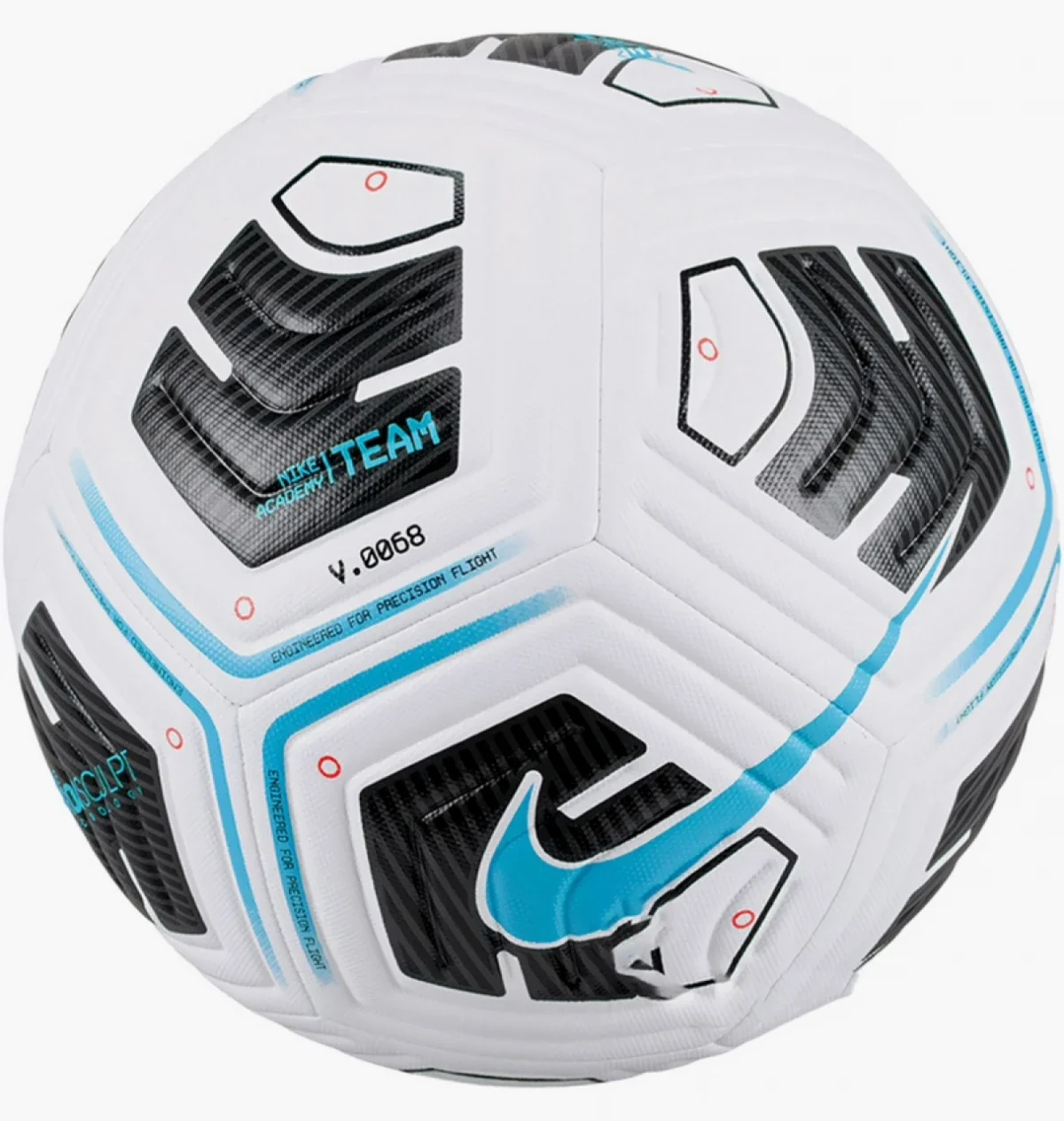 Футбольний м'яч NK ACADEMY - TEAM - FA24 FZ7540-102 Nike 5 Білий