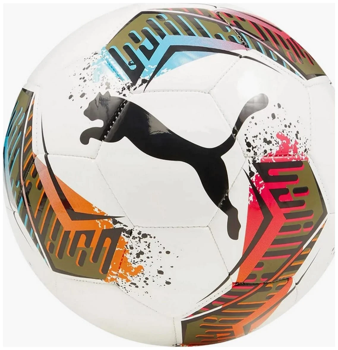 Футбольний м'яч Puma М'яч Футбольний Puma Futsal 3 Ms Білий, Помаранчевий Уні 4 (084344-01)