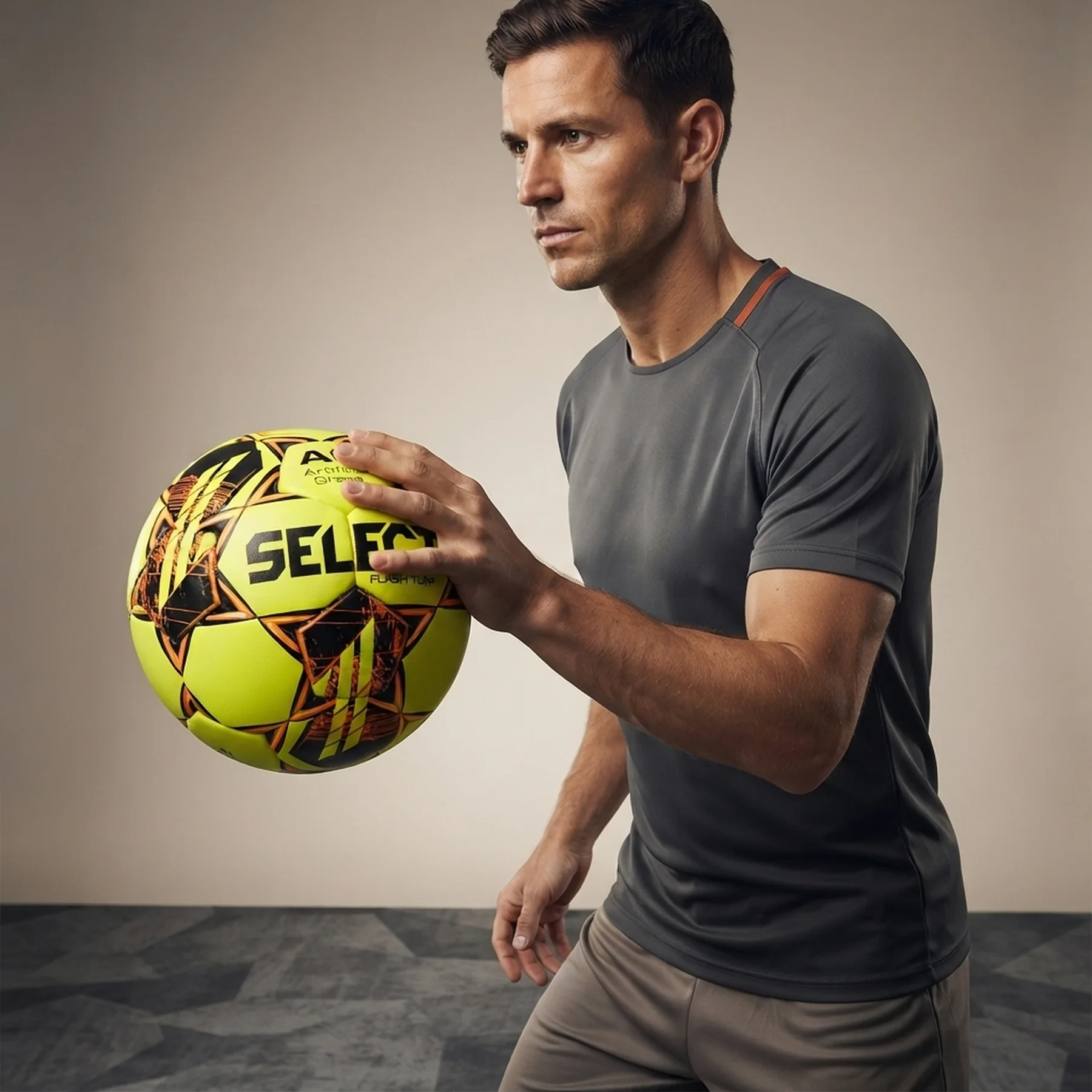 Футбольний м'яч Select Flash Turf Fifa Basic V23 (057407-383)