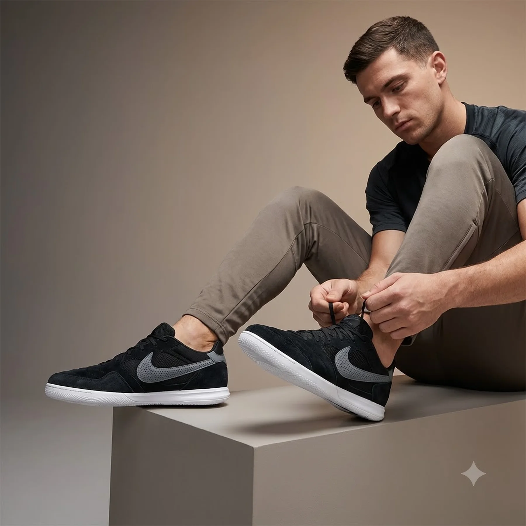 Футзалки Nike Streetgato IC DC8466-010, розмір 41 (25,5 см)