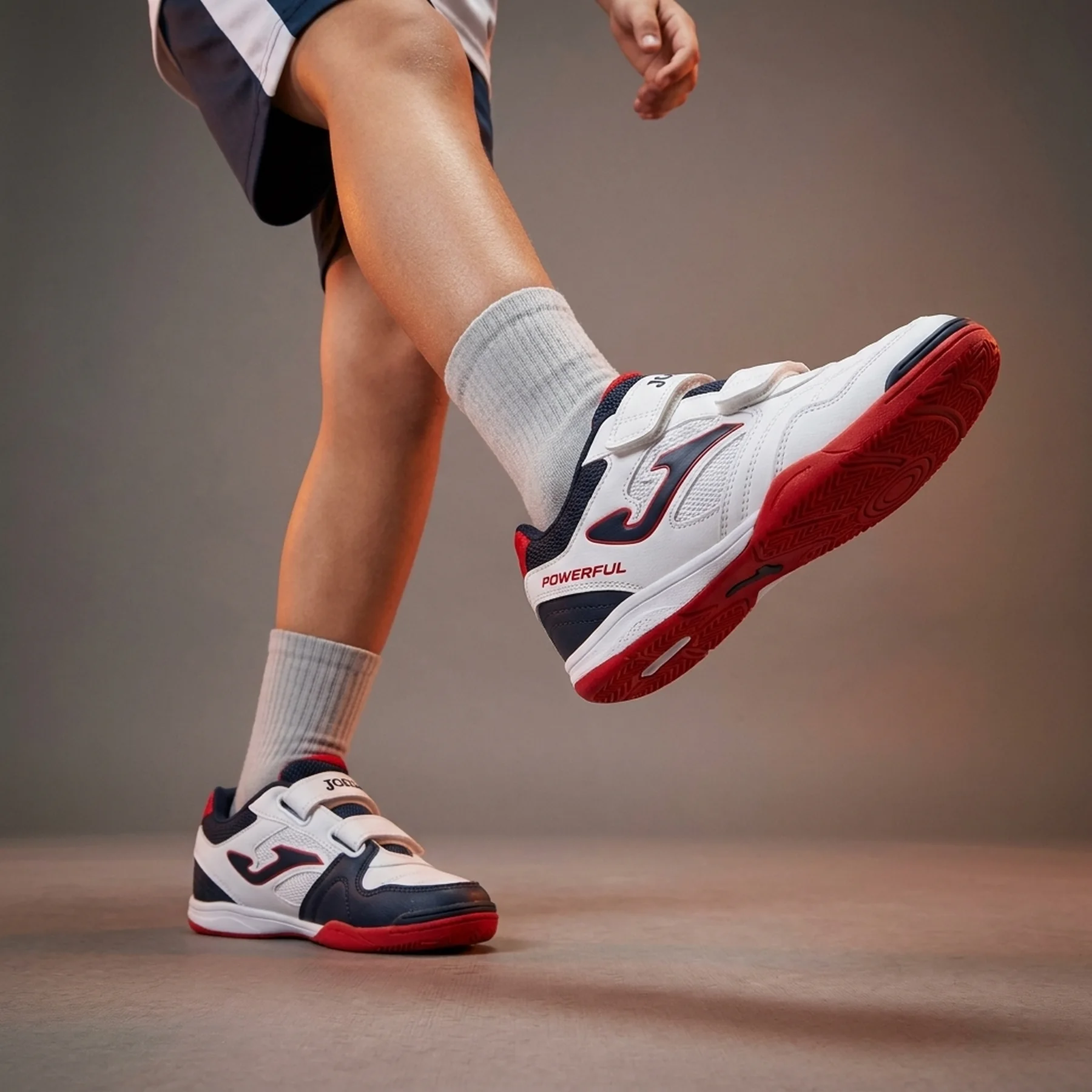 Футзалки дитячі Joma Powerfull White (POJW2505INV)