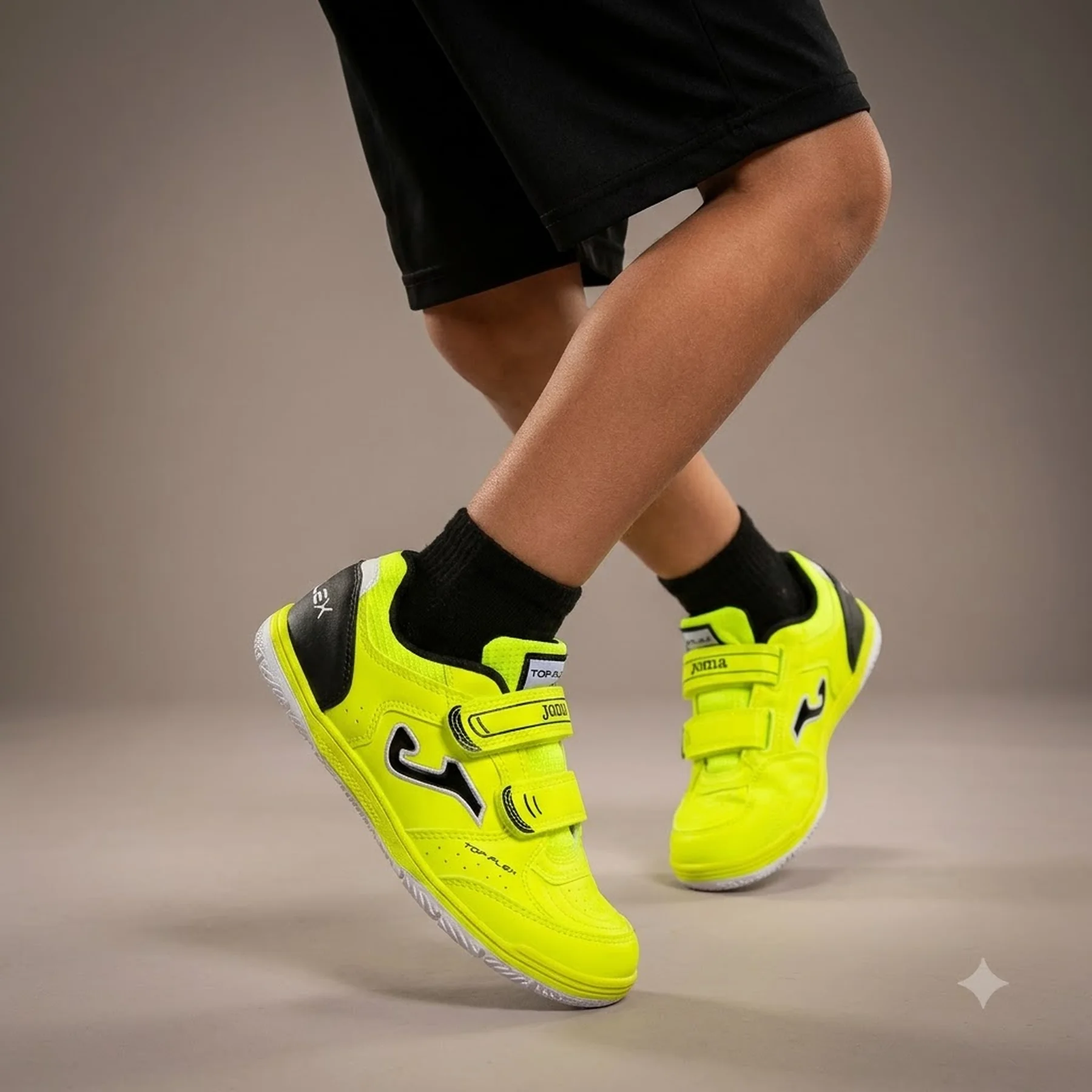 Футзалки дитячі Joma TOP FLEX жовтий 27 (TPJW2509INV)