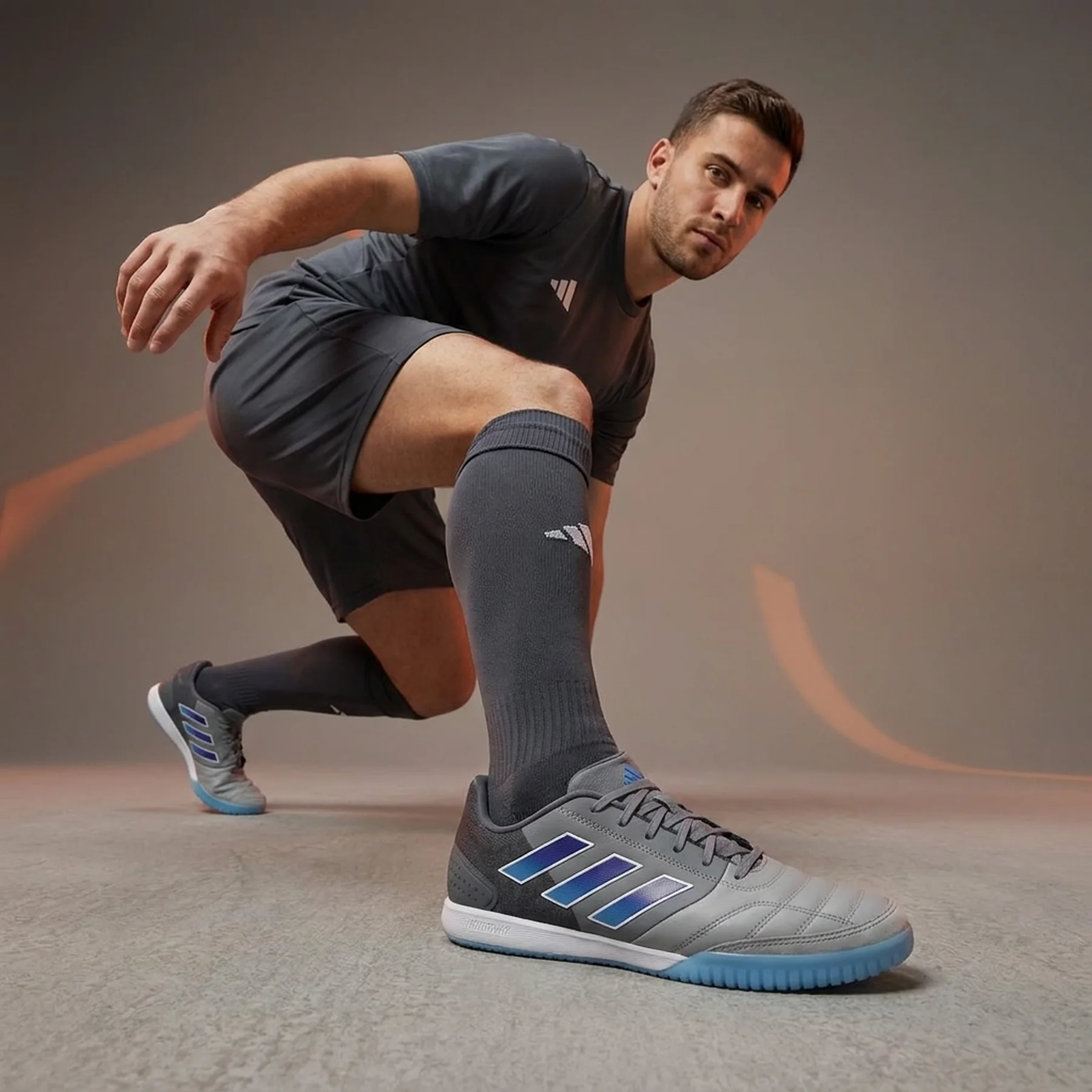 Футзалки унісекс Adidas Top Sala Competition Grey (IE7551)