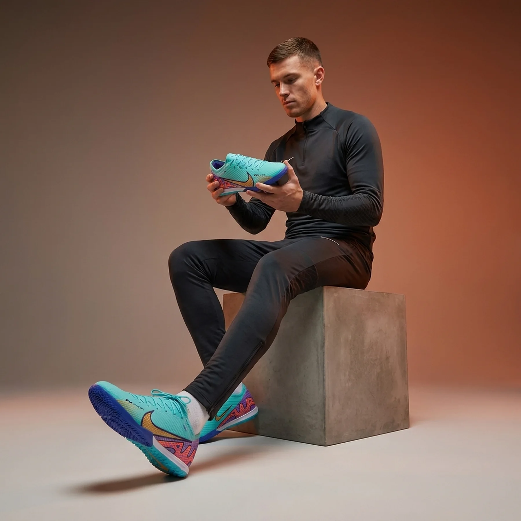 Футзалки унісекс Nike Air Zoom Mercurial Vapor 16 Academy Mds Ic Turquoise (HQ8019-300)