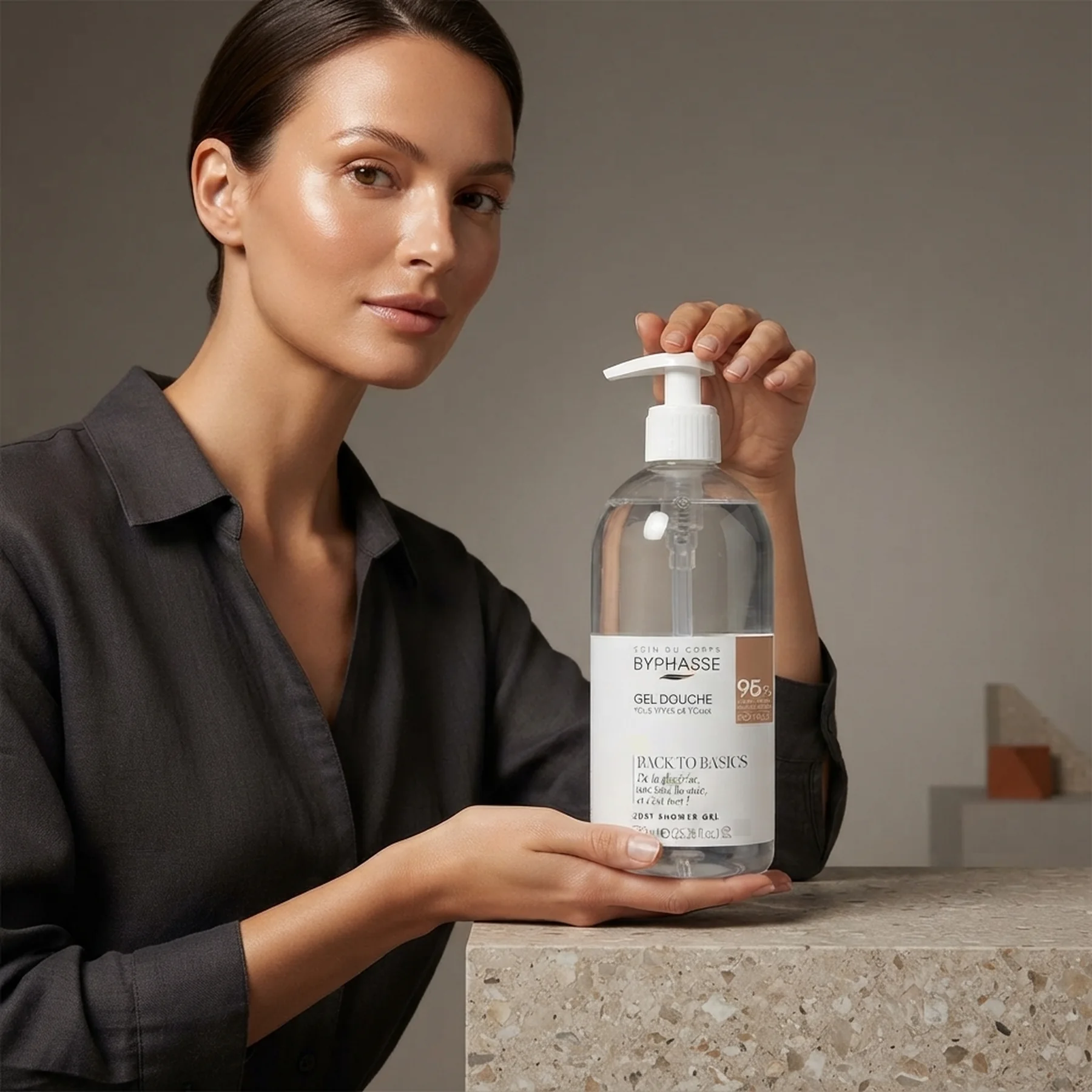 Гель для душа Byphasse Just Shower Gel Back To Basics All Skin Types 750 мл