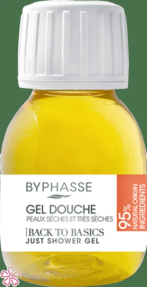Гель для душа Byphasse Just Shower Gel Back To Basics Dry And Very Dry Skin 60 мл