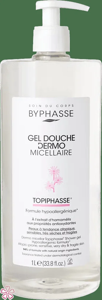 Гель для душа Byphasse Topiphasse Dermo Shower Gel Atopic-prone Skin 1000 мл