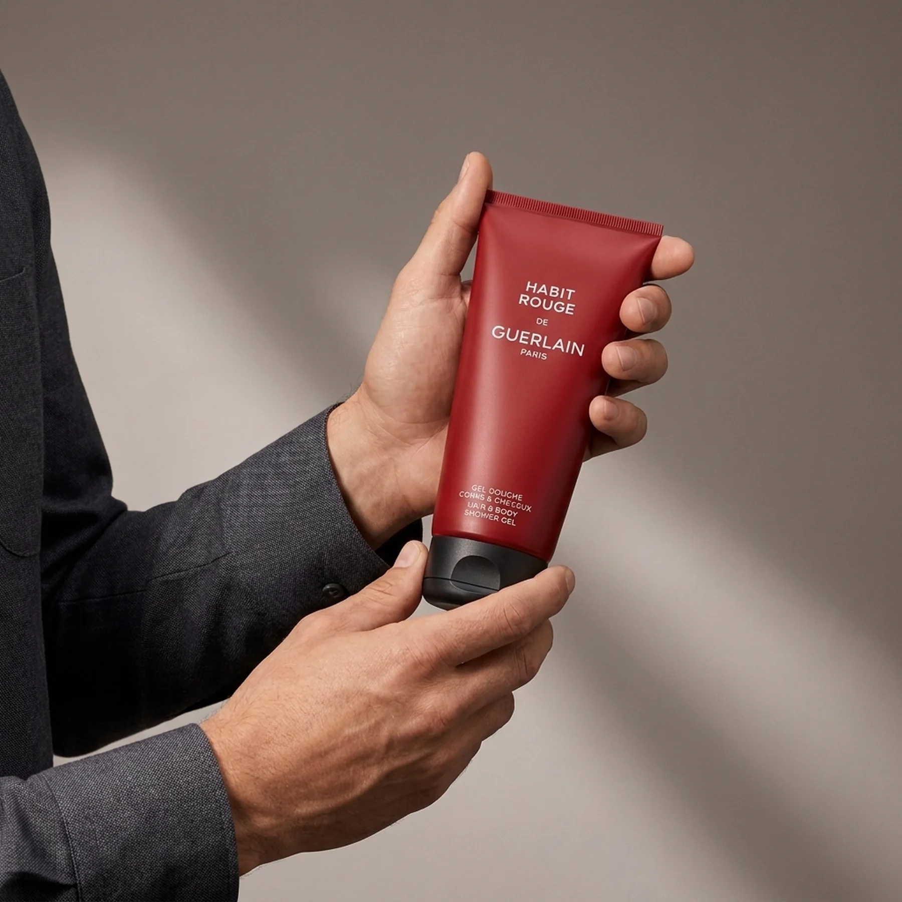 Гель для душа для мужчин Guerlain Habit Rouge